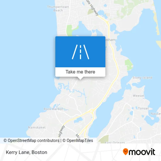 Kerry Lane map
