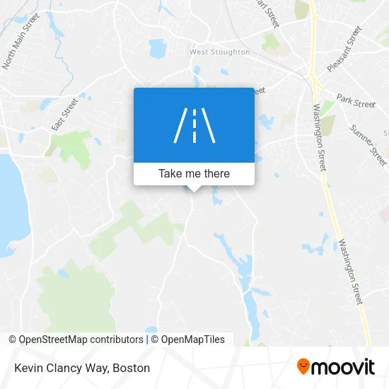 Kevin Clancy Way map