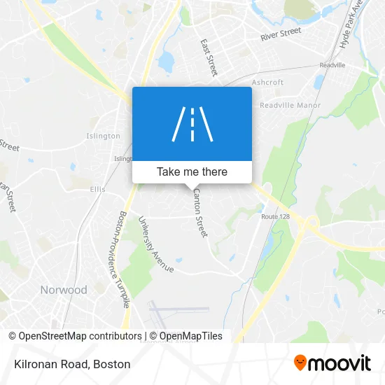 Kilronan Road map