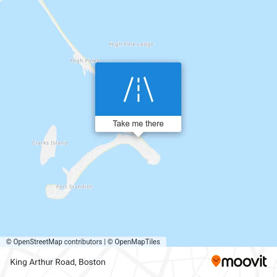 King Arthur Road map
