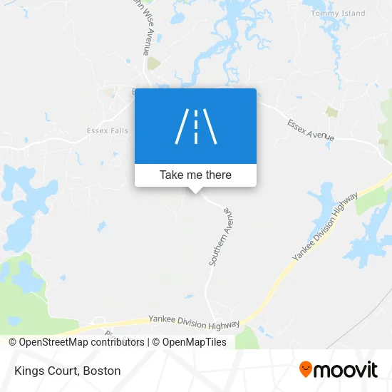 Kings Court map