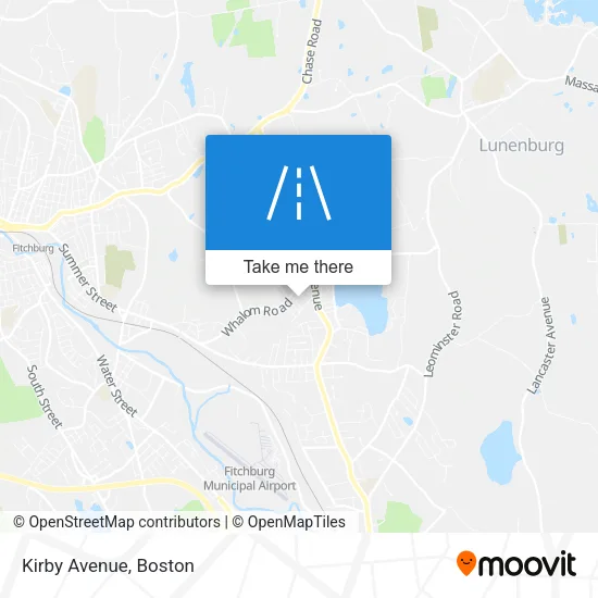 Kirby Avenue map