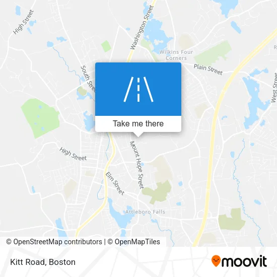 Kitt Road map