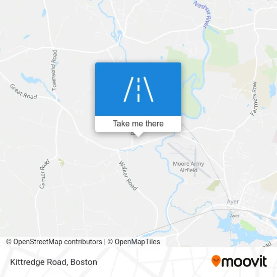 Kittredge Road map