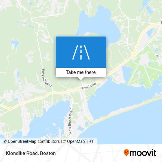 Mapa de Klondike Road