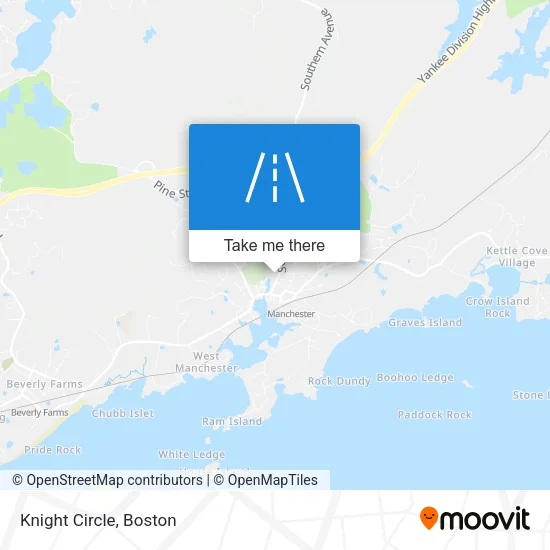 Knight Circle map