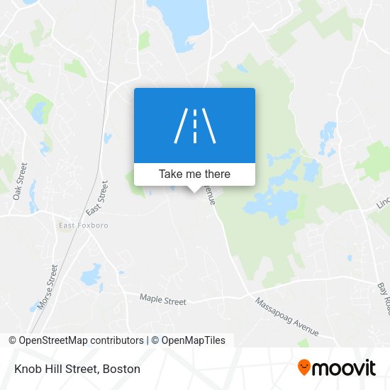 Mapa de Knob Hill Street