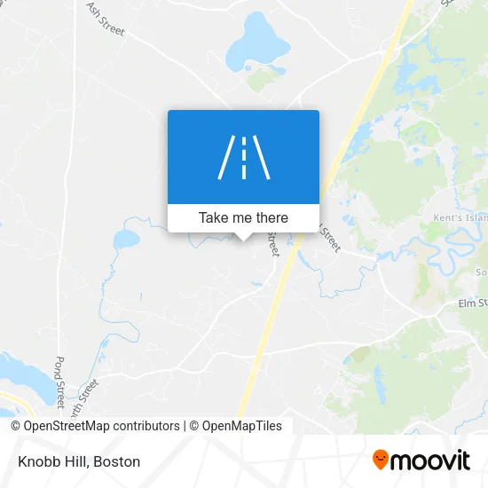 Knobb Hill map