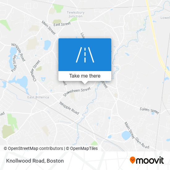 Knollwood Road map
