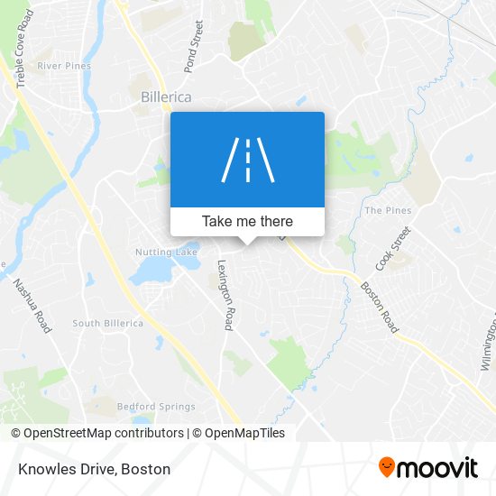 Knowles Drive map