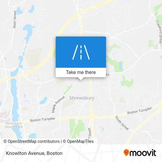 Knowlton Avenue map