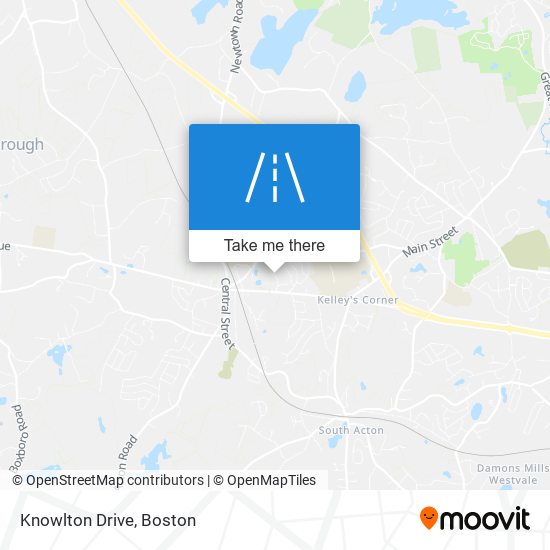 Knowlton Drive map