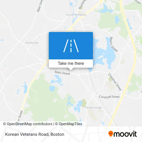 Korean Veterans Road map