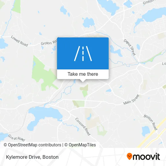 Kylemore Drive map