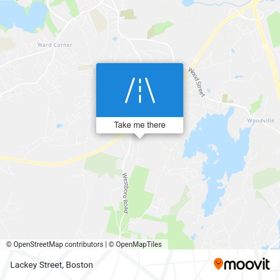 Mapa de Lackey Street