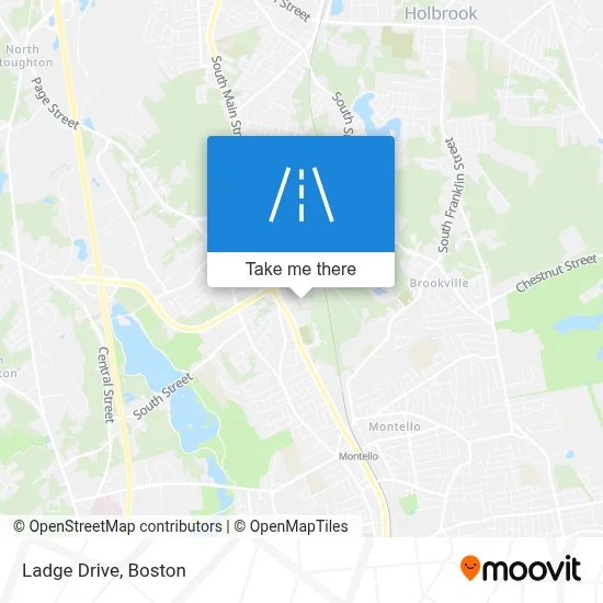 Ladge Drive map