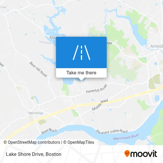 Lake Shore Drive map