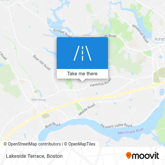 Lakeside Terrace map