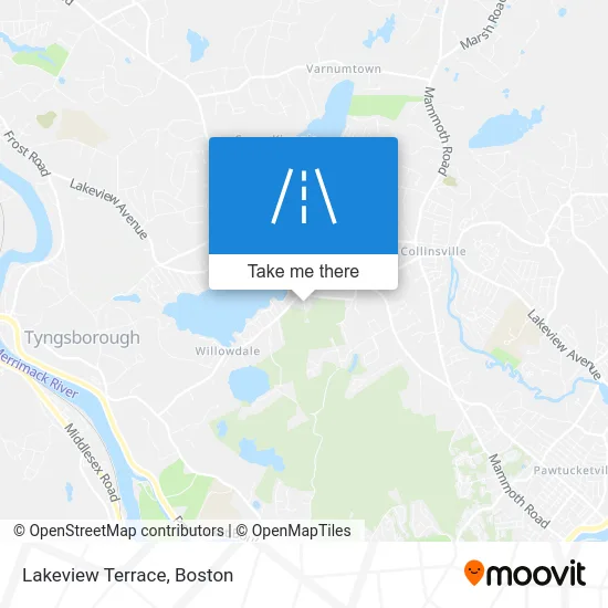 Lakeview Terrace map