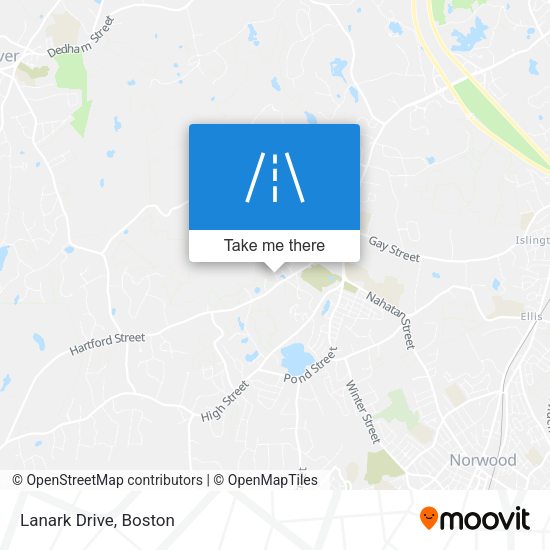 Mapa de Lanark Drive