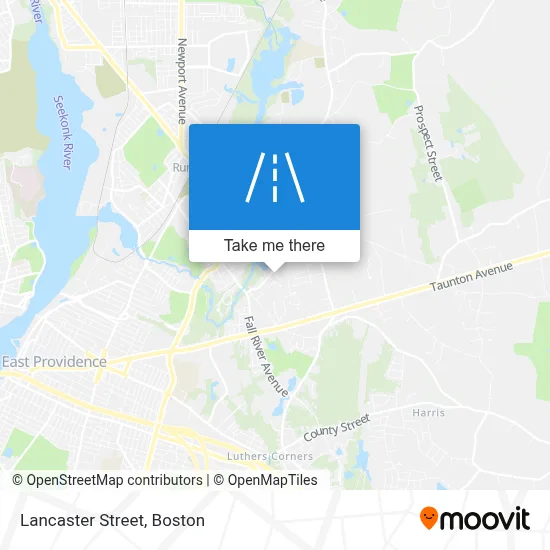 Lancaster Street map