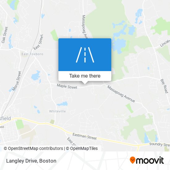 Langley Drive map