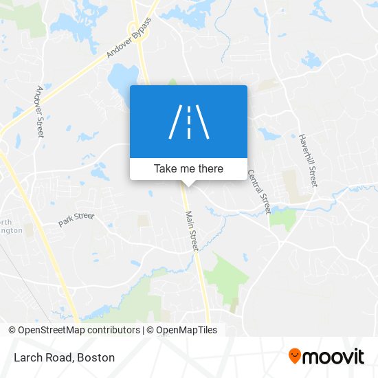 Mapa de Larch Road