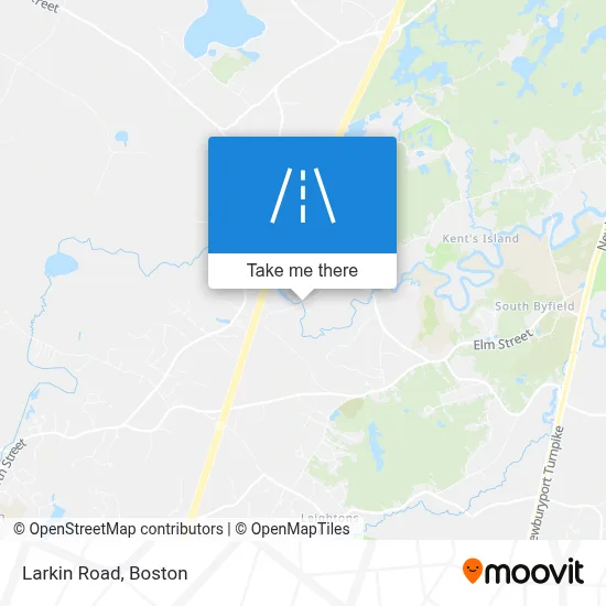 Larkin Road map