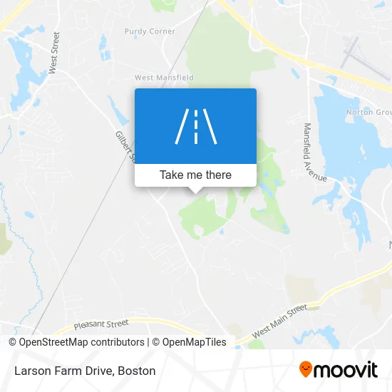 Larson Farm Drive map