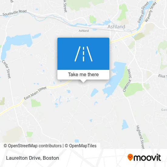 Laurelton Drive map