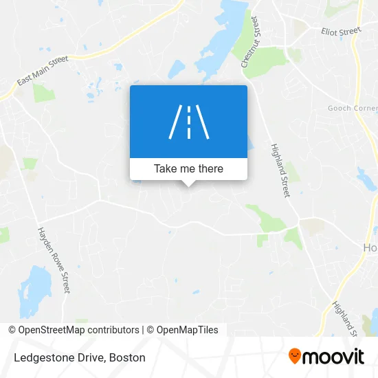 Ledgestone Drive map