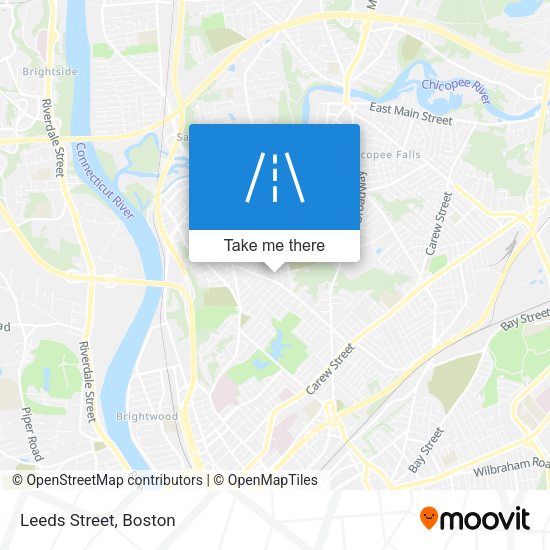 Mapa de Leeds Street
