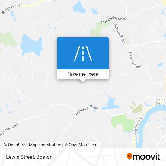 Mapa de Lewis Street