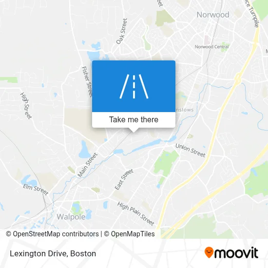 Lexington Drive map