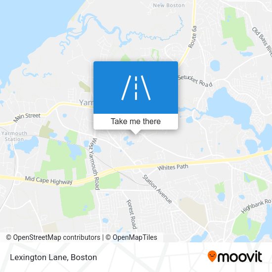 Mapa de Lexington Lane