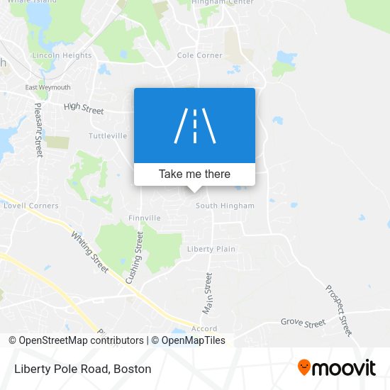 Mapa de Liberty Pole Road