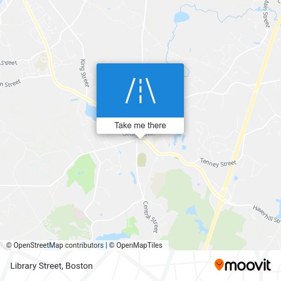 Mapa de Library Street