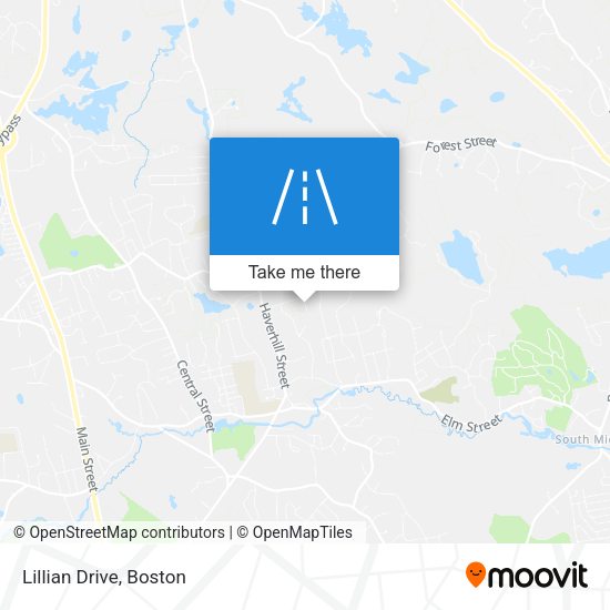 Mapa de Lillian Drive