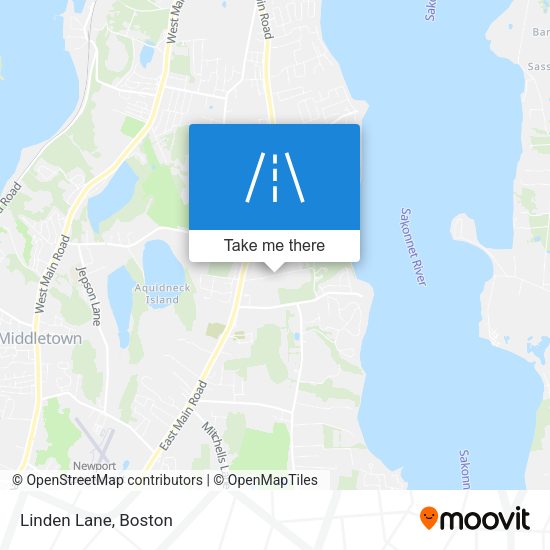 Mapa de Linden Lane