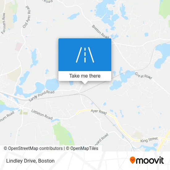 Lindley Drive map
