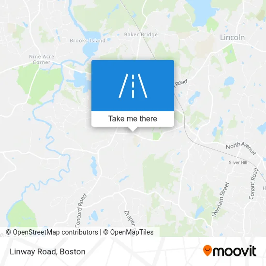 Linway Road map