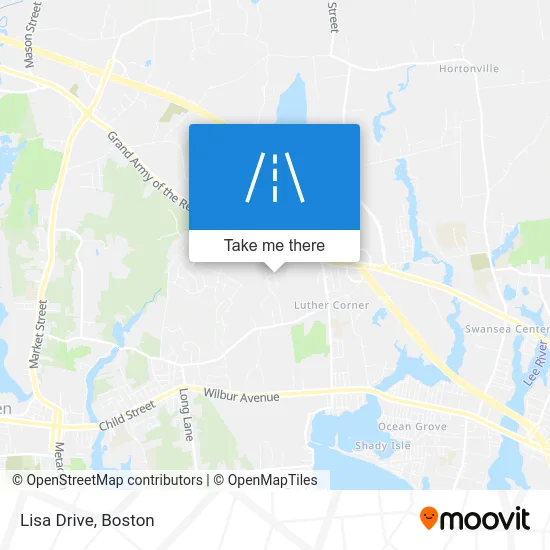 Lisa Drive map