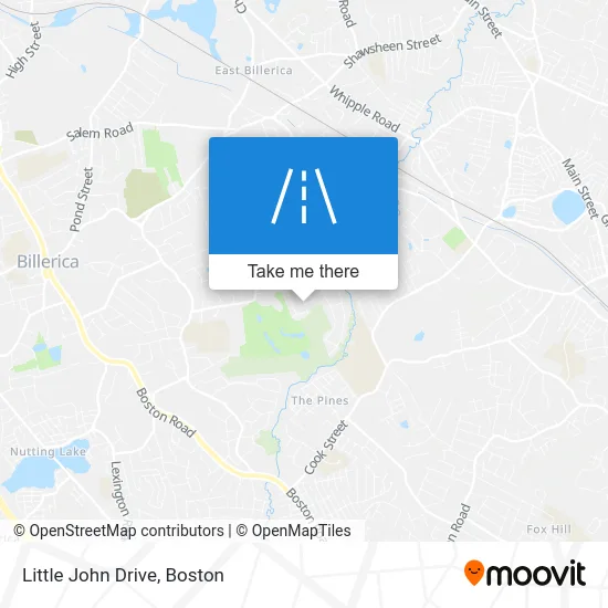Little John Drive map