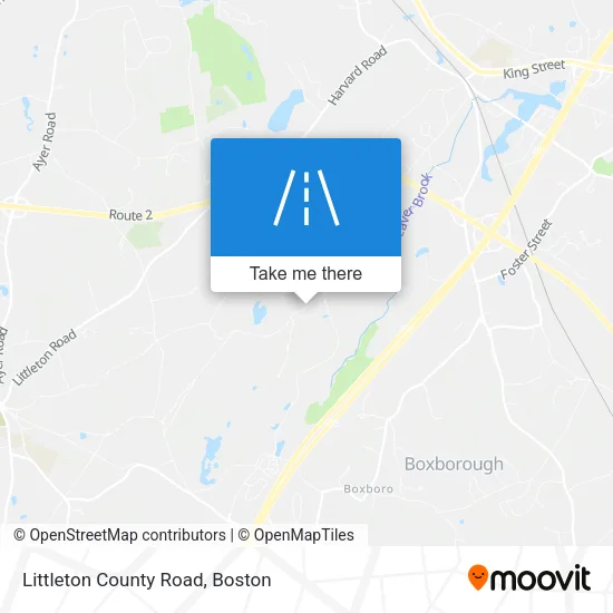 Littleton County Road map