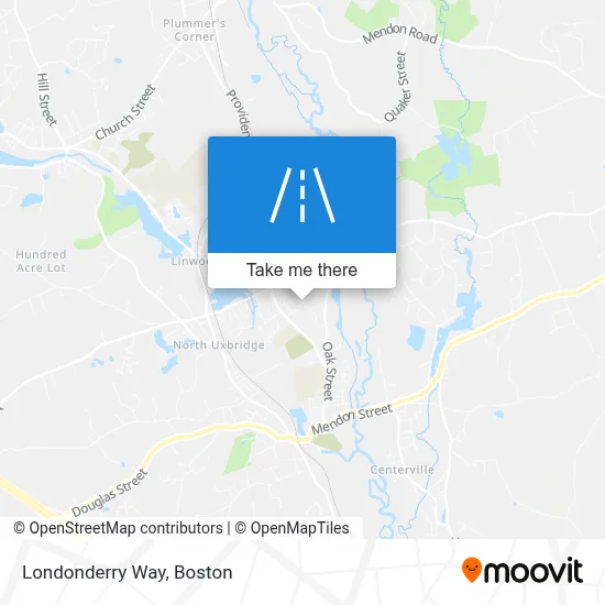 Londonderry Way map