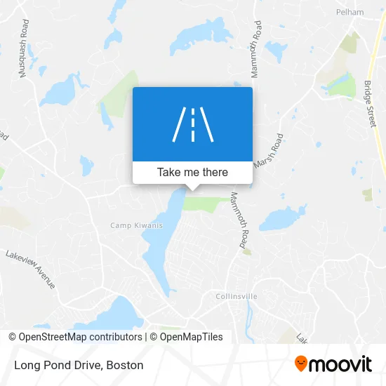Long Pond Drive map