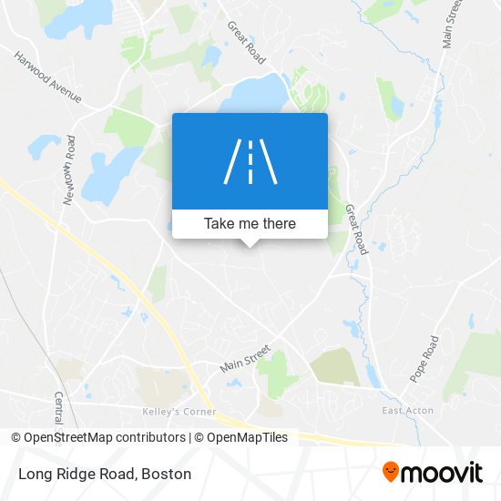Mapa de Long Ridge Road