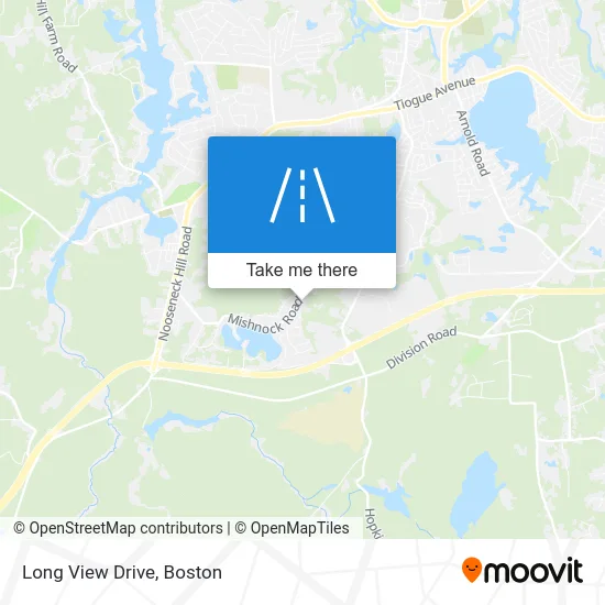 Long View Drive map