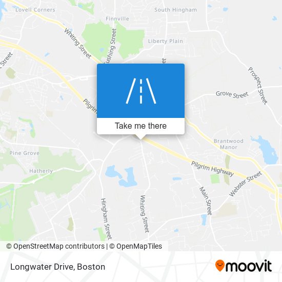 Longwater Drive map
