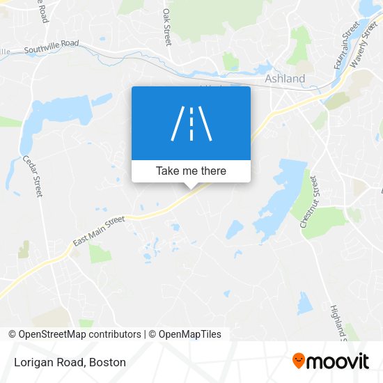Mapa de Lorigan Road